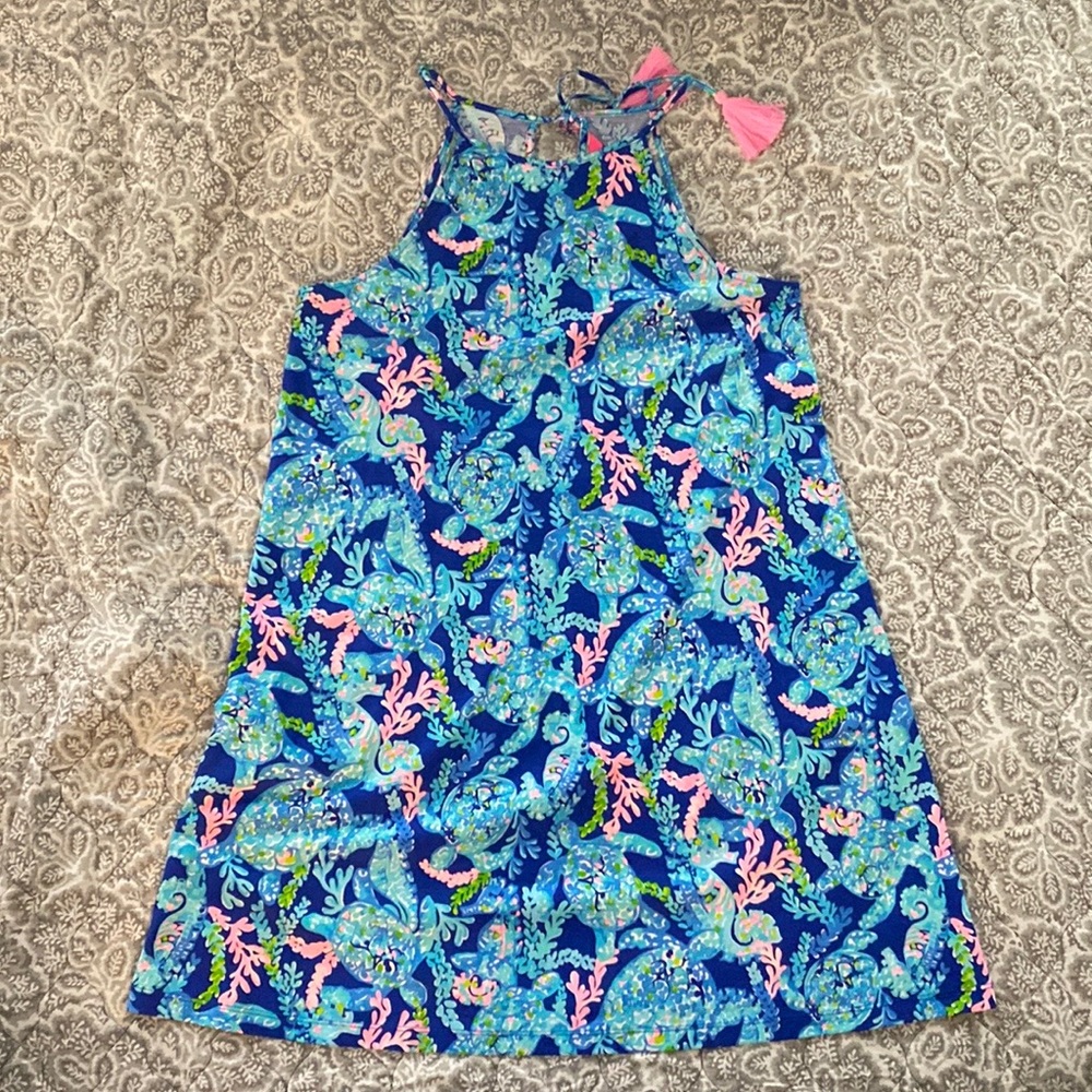 Lilly Pulitzer Margot Dress Turtle Villa